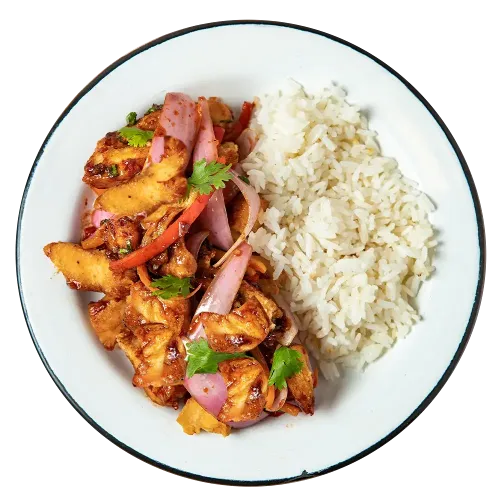 Chinese Peruvian Sweet Chilli Chicken